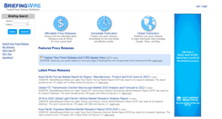 Desktop Screenshot of briefingwire.com